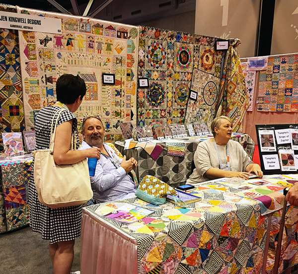 Jen Kingwell  Quilt shop displays, Crazy quilts, Beautiful quilts