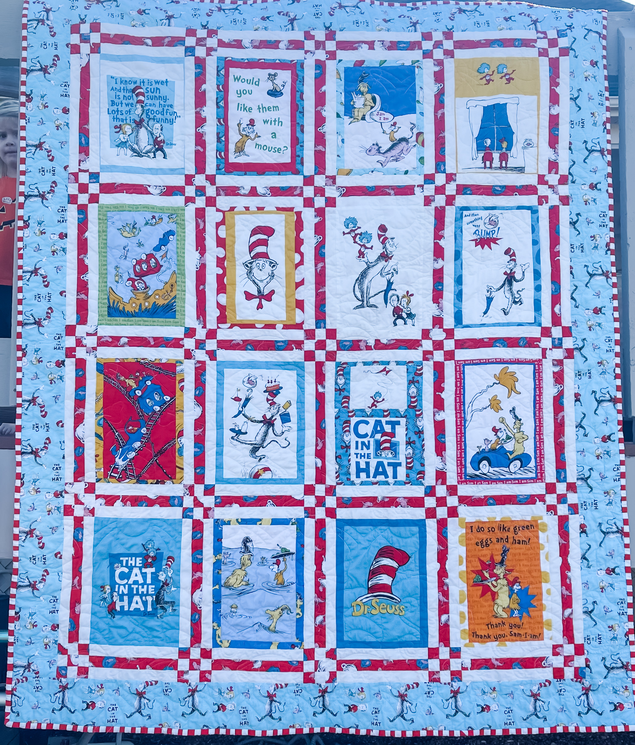 Thimbleanna: Dr. Seuss Quilt